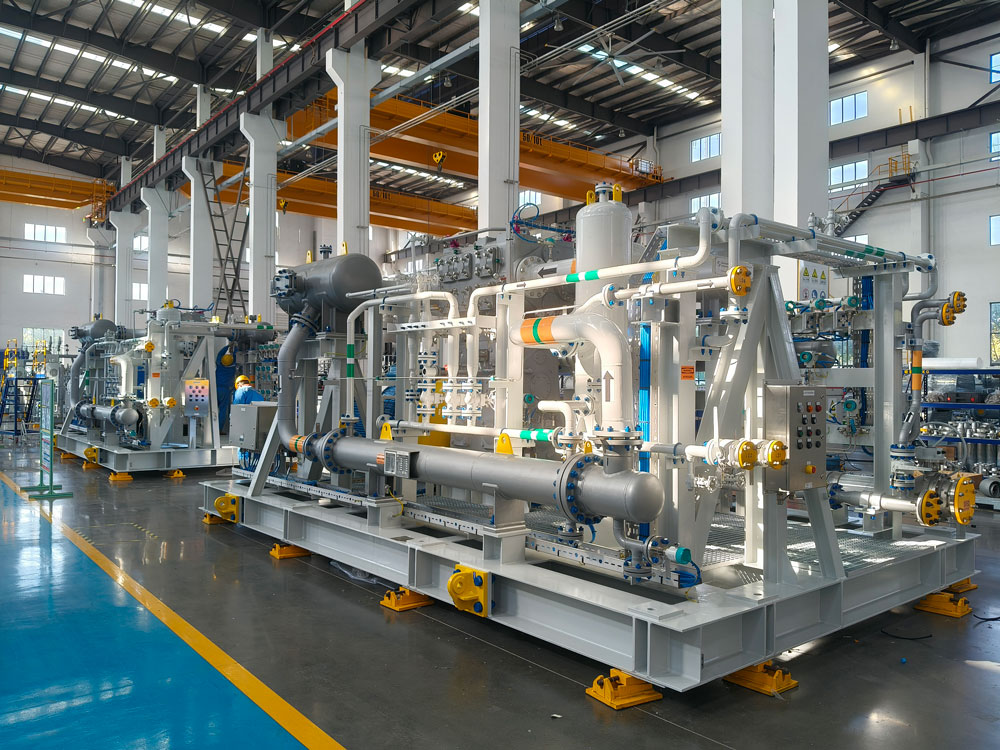 Bog compressor unit